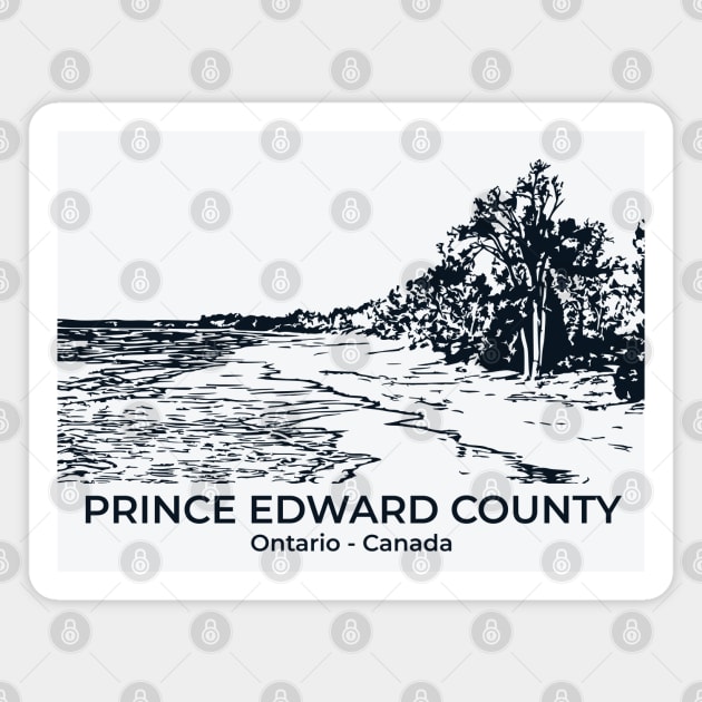 Prince Edward County - Ontario Magnet by Lakeric